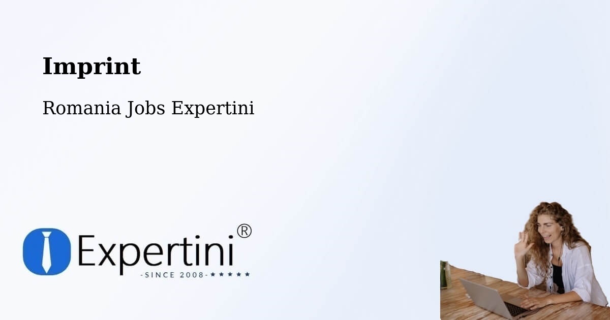 Imprint – Comuna Stoicăneşti - Romania Jobs Expertini